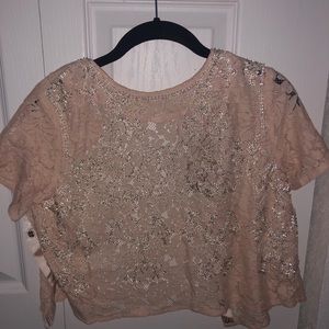 Pink top